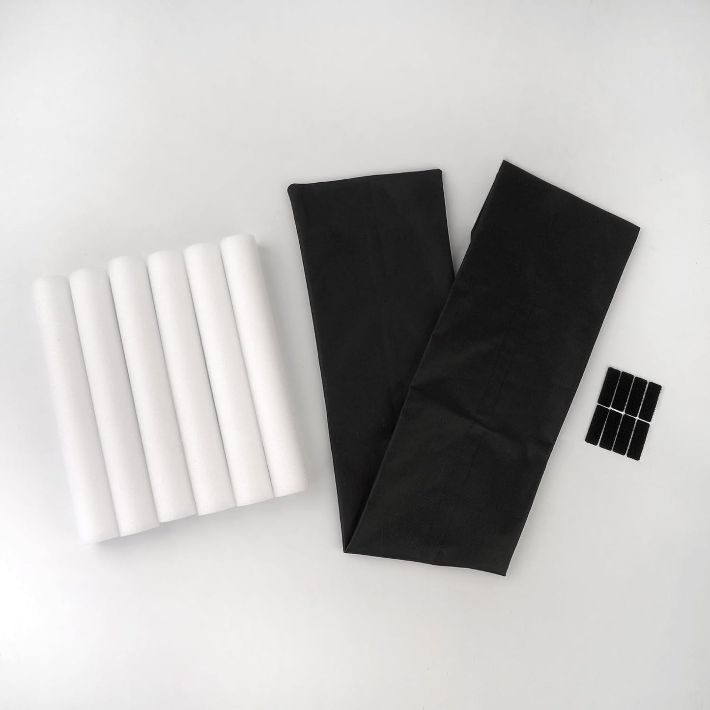 2 Pack Door Draft Stopper, Under Door Sweep Blocks Cold Air & Noise, Energy Saving, Adjustable Weather Stripping Seal, Heavy-Duty Non-Slip Design for Exterior/Interior Doors, Easy to Install