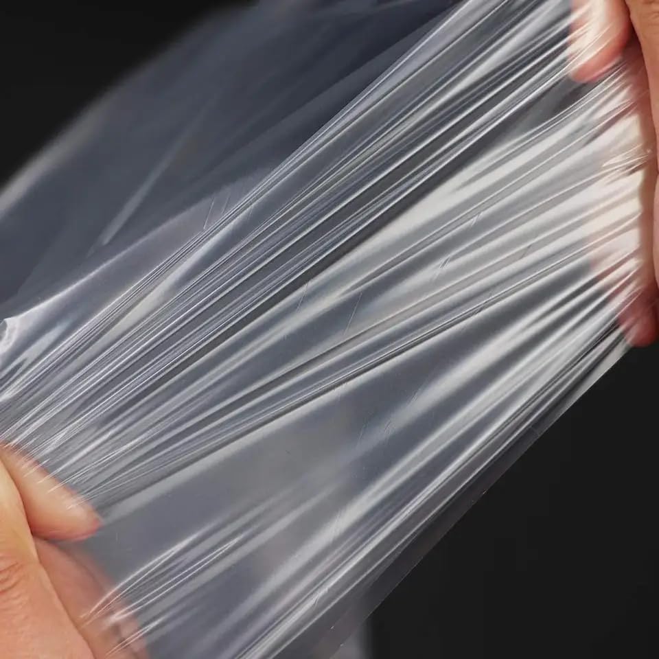 50 Pcs Disposable Long Gloves Full Arm Shoulder Length 35.5 Inch Plastic Dressing Gutting Gloves for Field Dressing House Cleaning Gardening (Come with 20 Free Rubber Bands)