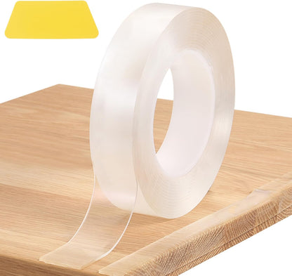uxcell Clear Edge Protector Strip, 3.94 in x 16.4 ft Sharp Edge Wrap Cover Tape Soft Corner Guards for Furniture Cabinets Drawers Tables Door
