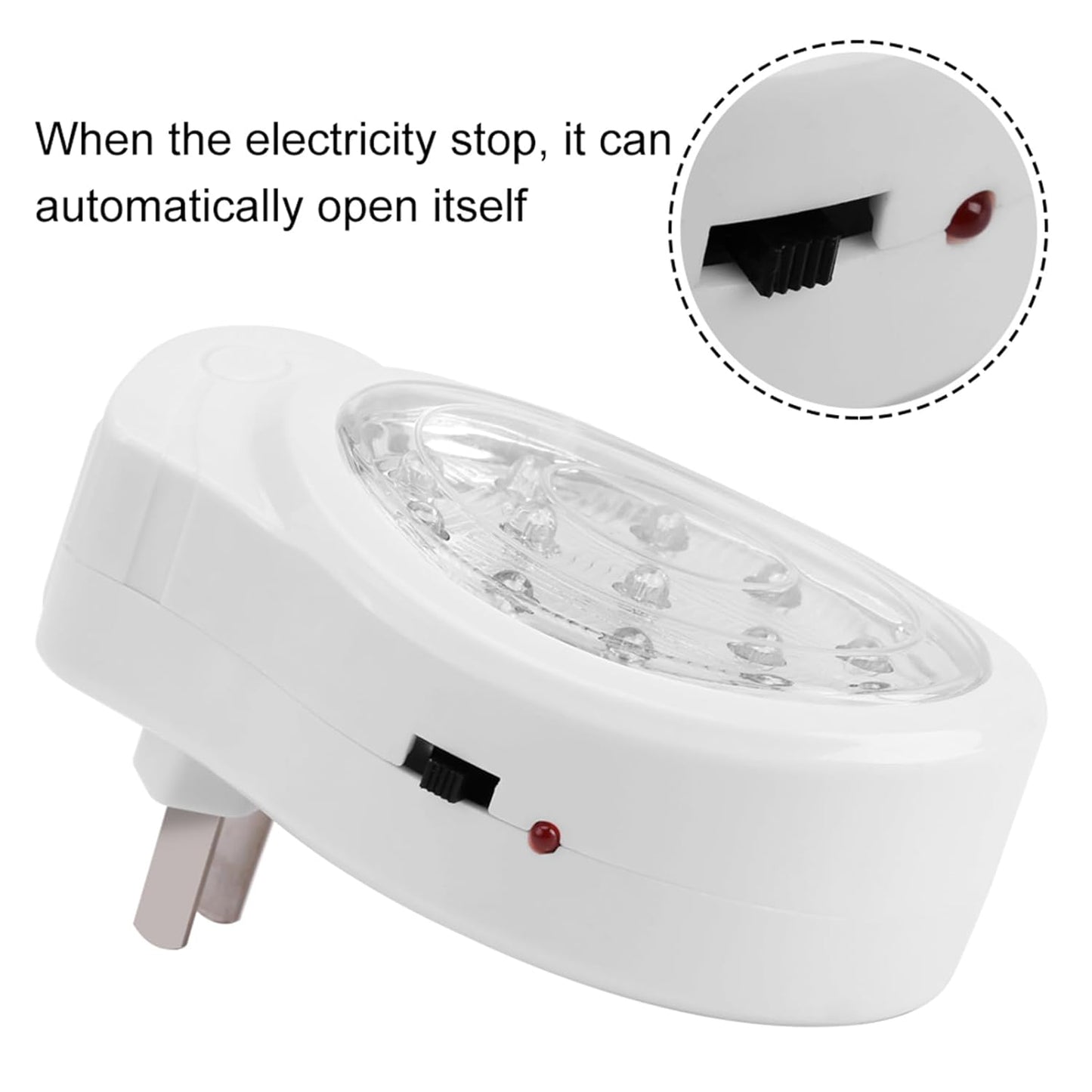 Rechargeable Emergency Light 13 LED AC110-240V for Power Outage Safety