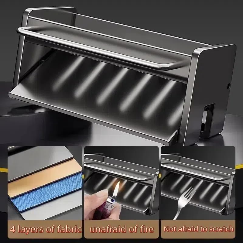 Kitchen Sink Caddy Organizer,Sponge Holder for Kitchen Sink with Drain Board,Stainless Steel