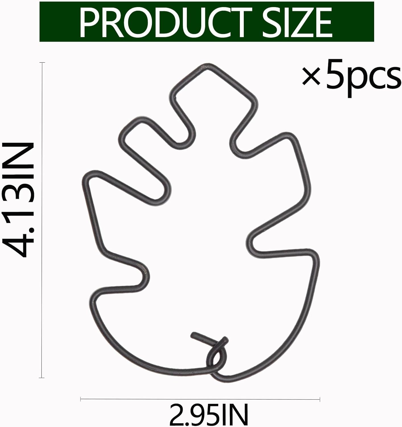 Yohsnor Monstera Plant Stem Support System - 5 Piece Set (5.5x4.7in) | Durable Plant Support Stakes for Climbing Plants & Fishbone Cactus | Ideal Leaf Stabilizer for Indoor Plants & Monstera Care