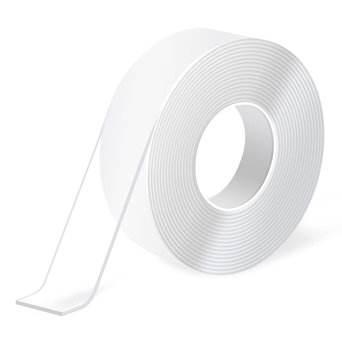 Art3d Double-Sided Tape (4-Roll of 10FT), Removable, Traceless, Washable, Reusable - Multipurpose Tape as Seen on TV (1/24" x 1/2" x 10', 4)