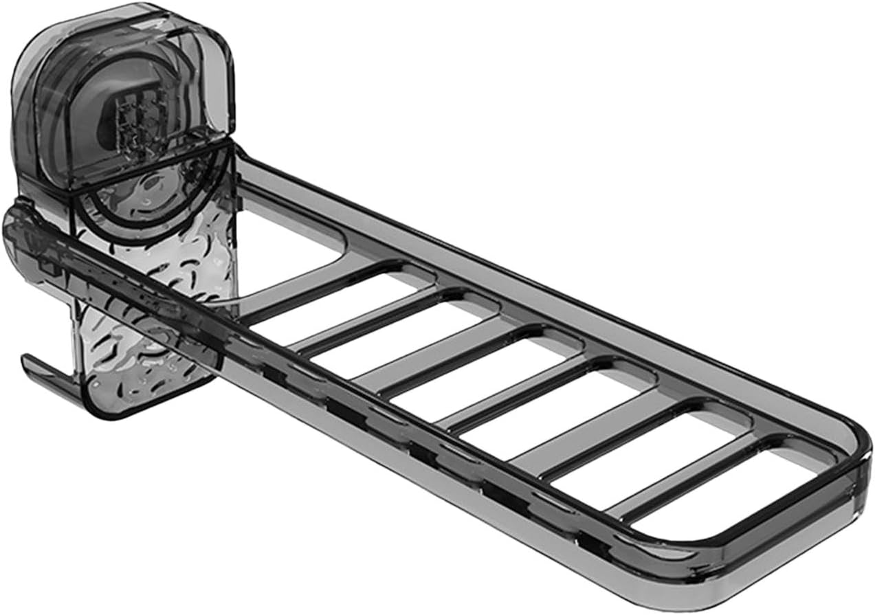Laundry Drying Rack Wall Mount Clip On Clothes Dryer Bar, 6 Holes, | Clothes Drying Rack for Outdoor Camping, Hotel, Student Apartments, Travel, Hotel Stays, Business Trips, Household