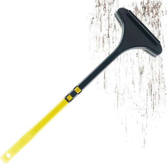 Glass Shine Brush - Window Screen Cleaner, Mirror Scrubbing Tool, Function Cleaner, Compact Dust Remover | 2 in 1 Cleaning Accessory, Perfect for Bedroom Bathroom Kitchen Household Use