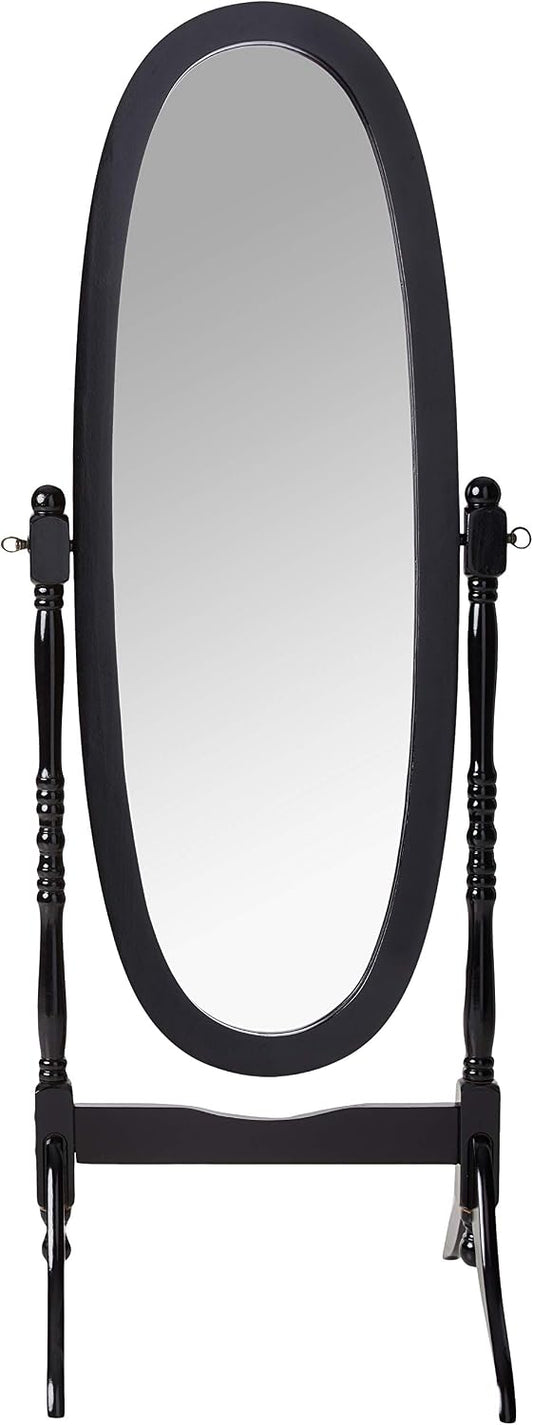 Crown Mark Cheval Mirror, Oak