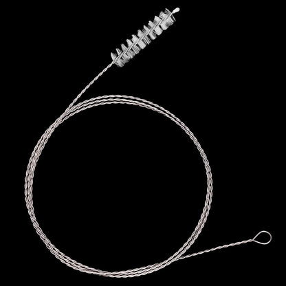 Flexible Drain Brush-Extra Long Pipe Inner Nylon Cleaner Tool for Cleaning Plumbing/Refrigerator/Sink Tube 150cm/59inch (2 PCS)