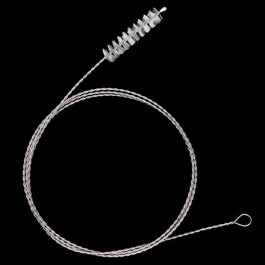 Flexible Drain Brush-Extra Long Pipe Inner Nylon Cleaner Tool for Cleaning Plumbing/Refrigerator/Sink Tube 150cm/59inch (2 PCS)