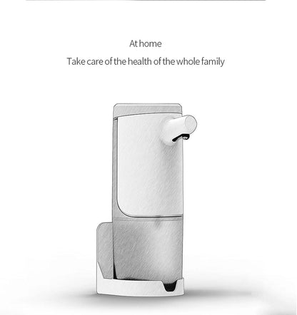 Foaming Soap Dispenser, Touchless & Rechargeable, Fingerprint-Resistant Matte Finish, Automatic Foam Soap Dispenser for Bathroom & Kitchen Countertop