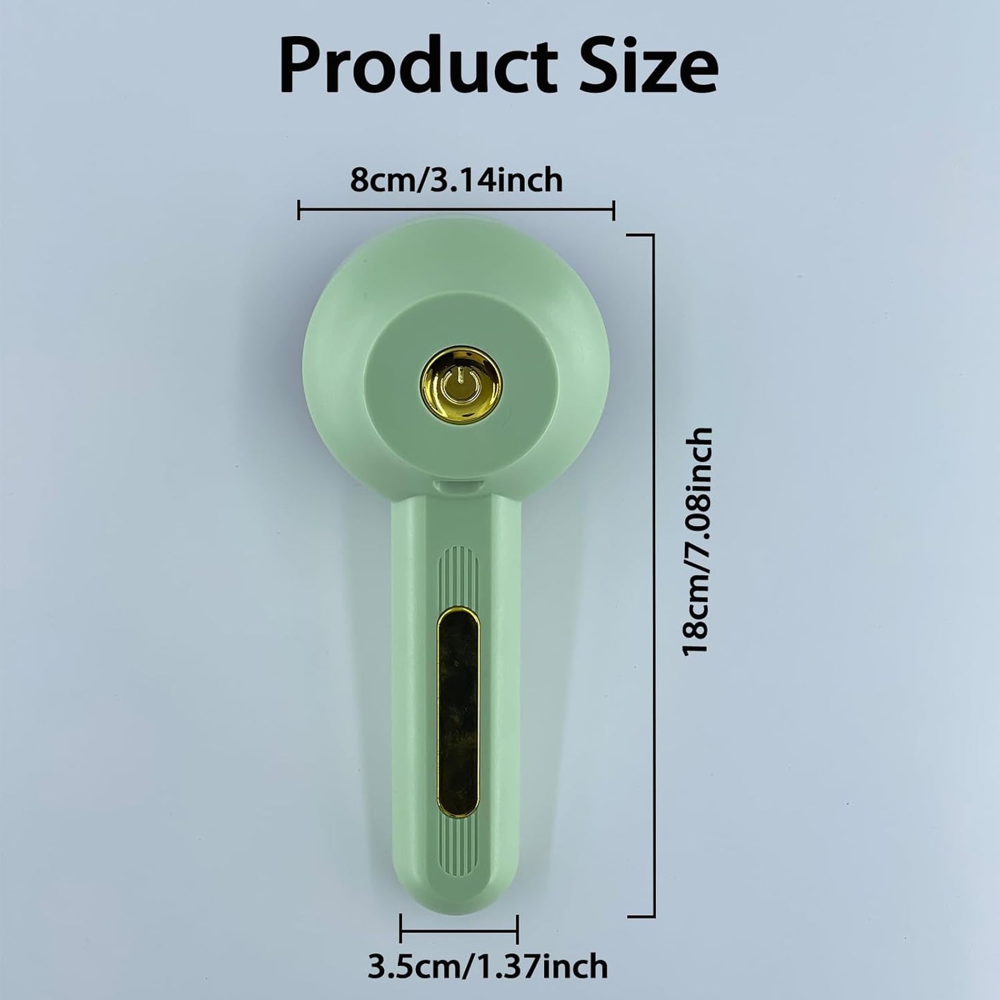 Electric Lint Removers,Rechargeable Fabric Shaver with 6 Leaf Blades Useful for Clothes, Furniture, Sofas, Blankets (Green)