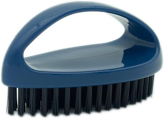 GKETN Scrub Brush for Cleaning Scrubbing Heavy Duty Stiff Nylon Bristles Cleaning Brush Multi-Purpose, White & Small Size