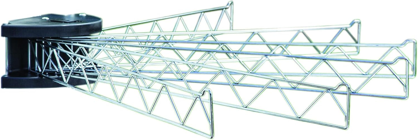 Stromberg Carlson Extend-A-Line 35" Clothes Line – Retractable, Rack Hanger, Folding Swing Arm with Versatile Towel Bar for RVs, Drying, Motorhomes, Campers, and Home Laundry Spaces