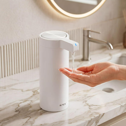 SUNLY Touchless Automatic Soap Dispenser – Clog-Free Pump, 0.2s Fast Sensor, USB-C Rechargeable, Smudge-Resistant Stainless Steel, for Kitchen & Bathroom Soap Dispenser