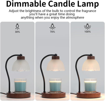 mocosa Candle Warmer Lamp with Adjustable Height Dimmable for New Home Decor Electric Candle Warmer for Jar Candles Birthday Gifts for Women Mom(Hummingbird)
