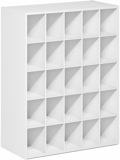 Furinno FANO Shoe Rack, 24-Inch Width 2-Tier Shoe Organizer, Stackable Shoes Storage, 11.7 x 24.2 x 11.7, for Closet Entryway, Office, Garage, Amber Pine