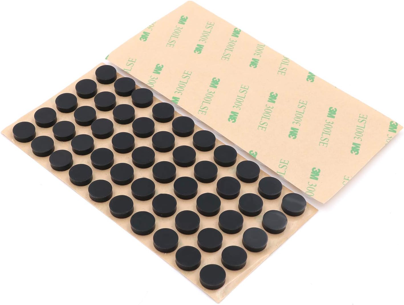 Furniture Felt Pads 3/8" (10mm) Diameter Round 3M Self Adhesive Protects Kitchen Cabinets, Drawers, Desks and Furniture Against Bumps and Scratches 100 Pack - Grey