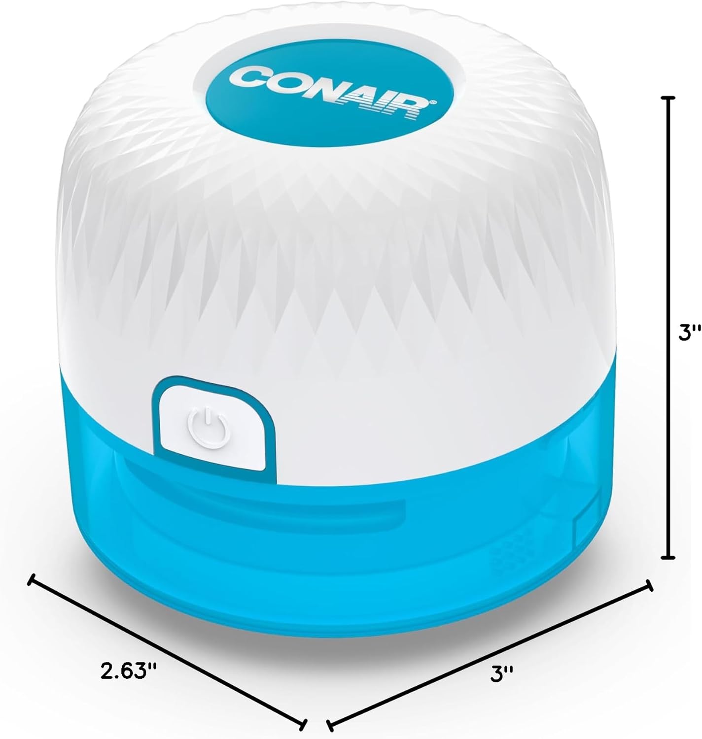 Conair Fabric Shaver, Lint Shaver for Clothing and Furniture Removes Lint, Fuzz, and Pilling, Fabric Pilling Remover with Extra-Large 2.25" Shaving Surface and 3 Stainless Steel Blades
