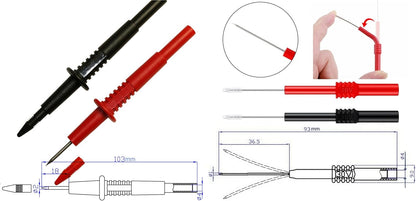 Test Lead Set,4mm Banana Plug (TH-6-KIT)