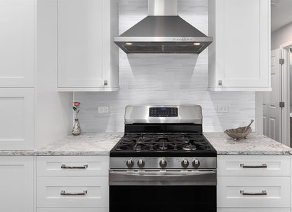StyloVue 100 Pieces Peel and Stick Backsplash for Kitchen, 3" x 6" PVC Subway Tile, Glossy White with Dark Gray Grout, Self Adhesive Stick on Wall Tiles for Kitchen, Bathroom, Fireplace, RV