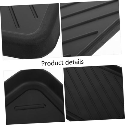 Zerodeko 2pcs Heavy Duty Boot Tray Multi-Purpose Shoe Mat with Raised Edge Versatile Indoor Outdoor Storage for Shoes Pets and Miscellaneous Items Small