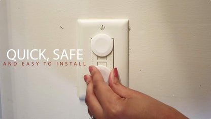 Vmaisi 62 Pieces Outlet Covers ChildProof Plug Protector - Baby Proofing Electrical Safety Outlet Plugs for Unused Wall Outlets, Home Travel Hotel Child Safety | for Unused Wall Outlets, Home Travel Hotel Child Safety