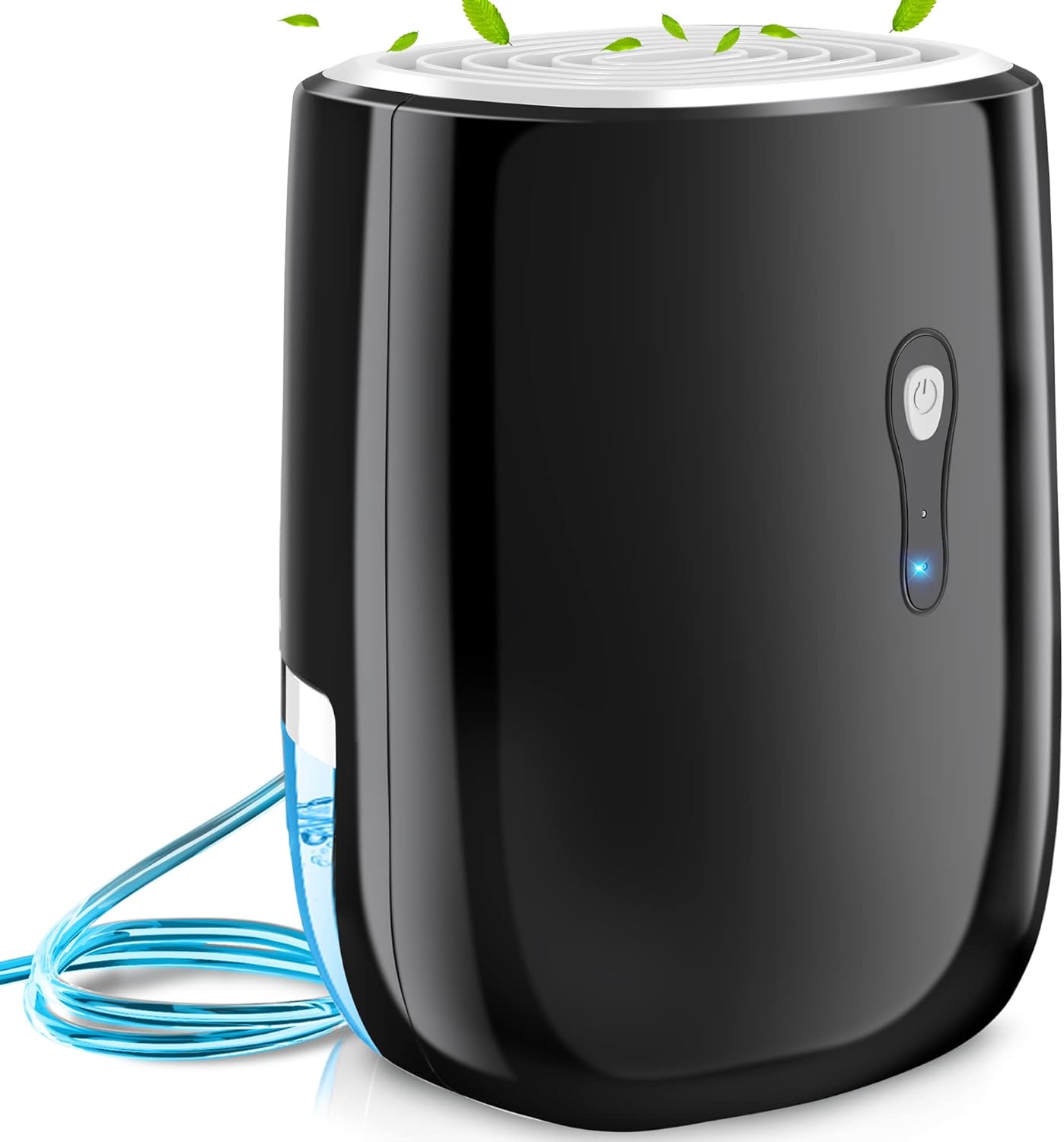 Dehumidifiers for Home 27oz(800ml) Small Auto Shut off Dehumidifiers with Drain Hose,Portable Ultra Quiet Mini Dehumidifier Effective for Bathroom, Basement, Garage, RV, Gun Safe, Closet