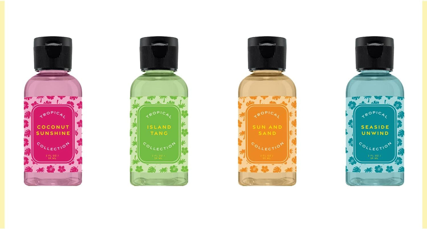 Rainbow and RainMate Eucalyptus Fragrance, Air Freshener (Pack) | 4-Pack, 2 oz Bottles