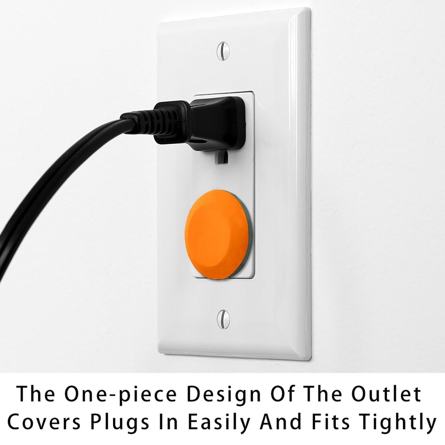 Pure Blue Color Outlet Covers Baby Proofing - Plug Covers for Electrical Outlets, Child Proof Socket Covers, Baby Safety Products for Home, Office