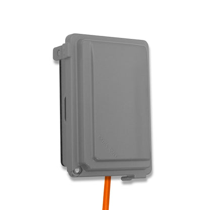 Sigma 14434M 1-Gang Metal While In Use Weatherproof Cover, Gray