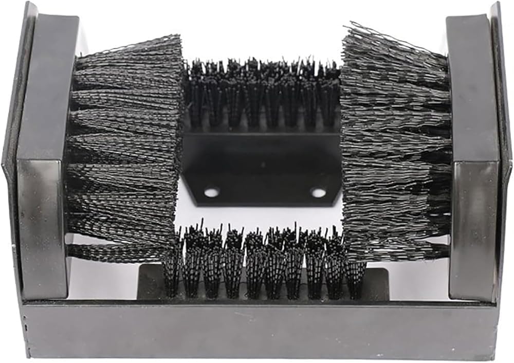 Heavy Duty Outdoor Boot Scraper - Floor Mounted Shoe Mud Cleaner for Entryways, Patios, and Garages - Durable, Easy to Use, Essential for Mud Removal