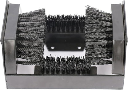 Heavy Duty Outdoor Boot Scraper - Floor Mounted Shoe Mud Cleaner for Entryways, Patios, and Garages - Durable, Easy to Use, Essential for Mud Removal