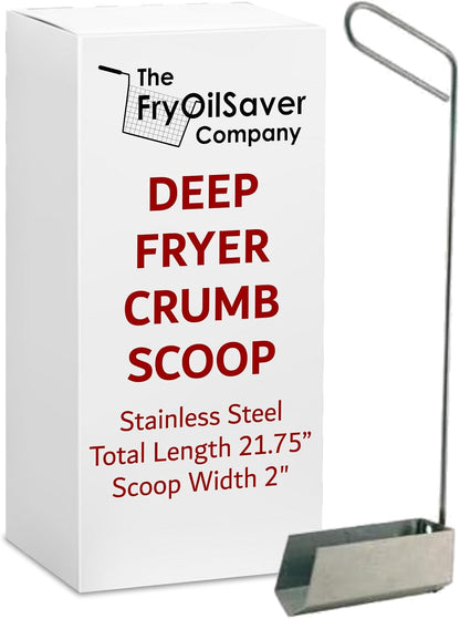 Deep Fryer Cleaning Brush – L-Shaped High-Temp Commercial Kitchen Tool - Heavy Duty Brass Bristles - Heat Resistant to 750F for Food Debris - Deep Fryer Cleaner - Made in USA by FryOilSaver Co. B53C