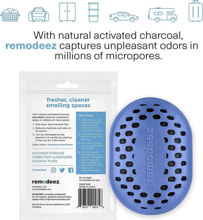 Remodeez Fridge Deodorizer Refill Pods, Activated Charcoal 2-Pack