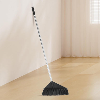 Heavy Duty Yard Cleaning Broom with Stiff Bristles and Long Handle for Outdoor Patio Garage Warehouse Sweeping and Concrete Floor Maintenance Style