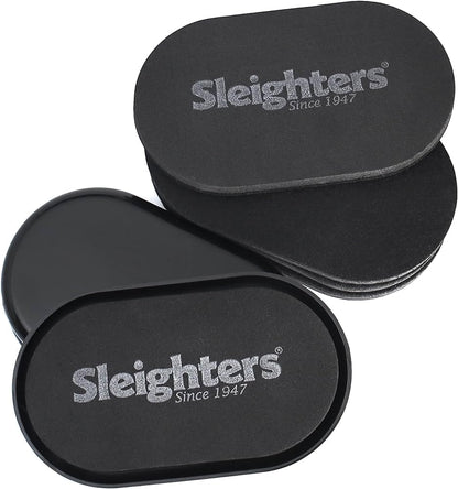 Furniture Sliders Combo Pack - Reusable 3.5" x 6" Furniture Movers for Hardwood, Carpet, and Tile Floors - Furniture Moving Glides - Includes 4 Felt Pads and 4 Plastic Floor Sliders