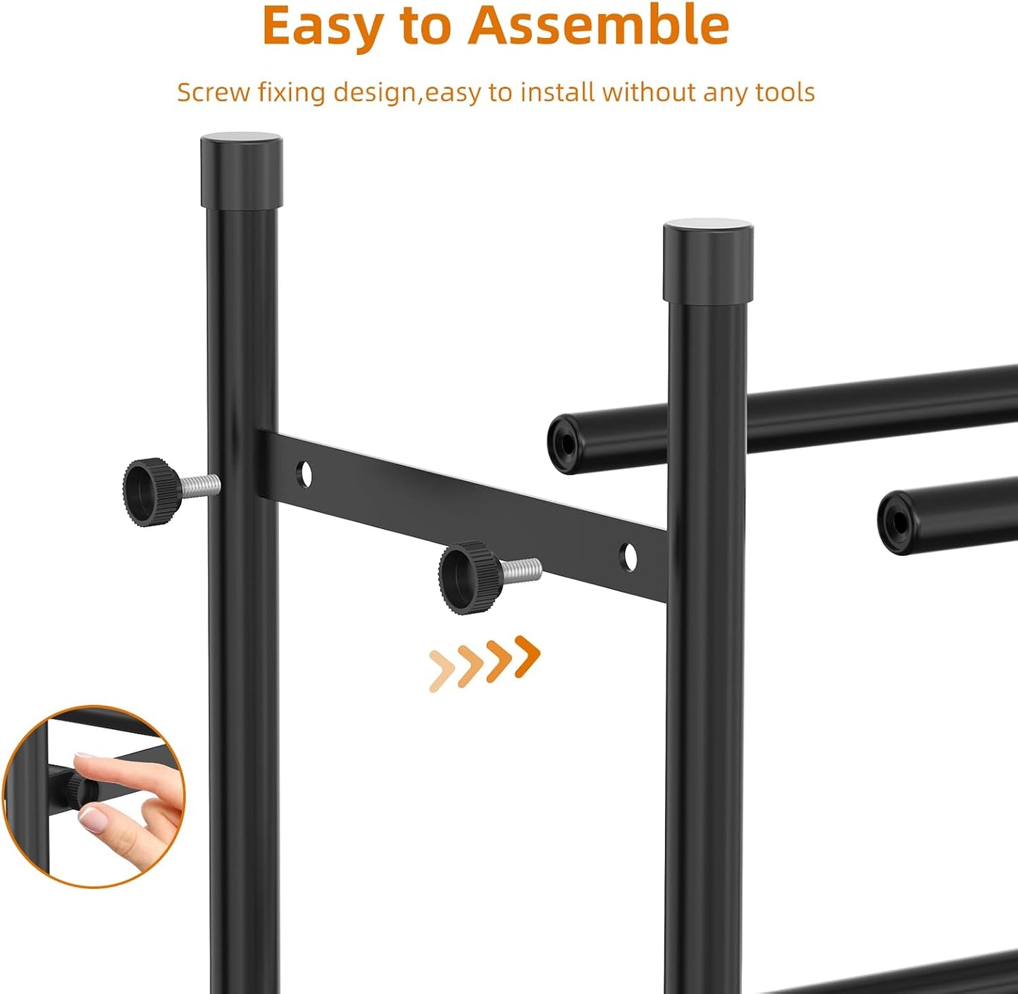 Uneviesyka Expandable Shoe Rack, 2 Tier Shoe Rack for Closet, Stackable Adjustable Standing Metal Shoe Shelf Organizer Storage, Small Shoe Racks for Front Door Entrance、Entryway(Black)