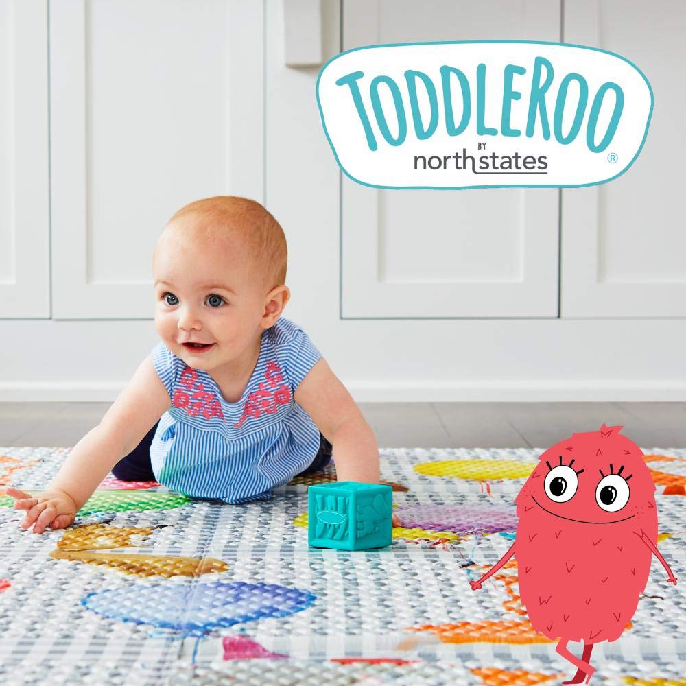 Toddleroo by North States - Gel Corner Protectors for Baby Proofing: Furniture Corner & Edge Safety Bumpers - 4 Pack - Clear