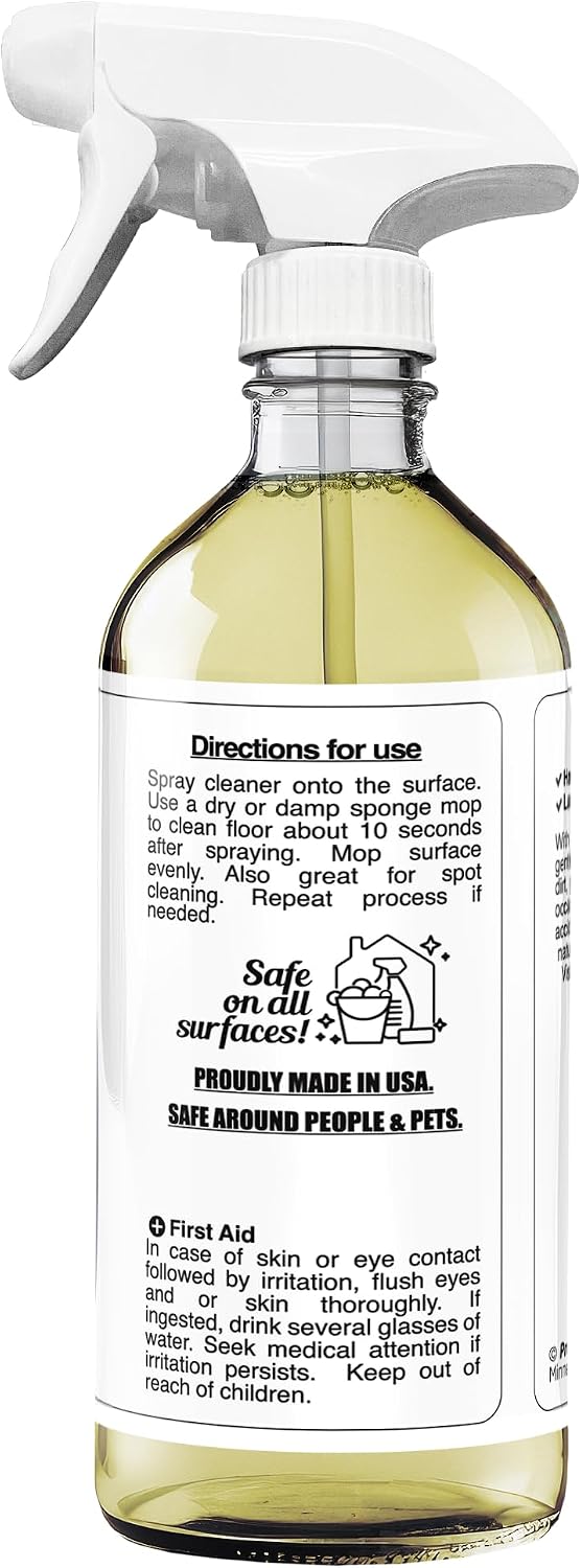 Degreaser Cleaner Heavy Duty Cleaning Spray 16 oz - Kitchen Cleaner for Stubborn Splatters, Stove Top, Grill, Drip Pans, & Oven Cleaner - Safe on All Surfaces - Fresh Scent