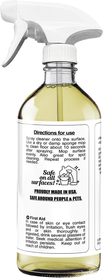 Degreaser Cleaner Heavy Duty Cleaning Spray 16 oz - Kitchen Cleaner for Stubborn Splatters, Stove Top, Grill, Drip Pans, & Oven Cleaner - Safe on All Surfaces - Fresh Scent