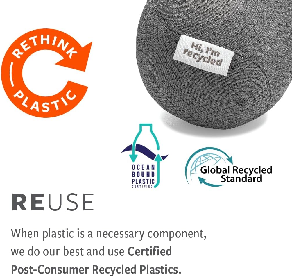 Full Circle Clean Ocean Squeegee - Shower, Glass, Window, Tile, Windshield - Streak-Free Finish with Rotating Hook for Easy Storage
