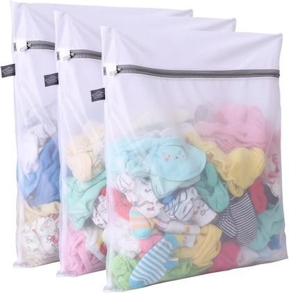 Kimmama Lingerie Bags for Washing Delicates, Mesh Laundry Bag for Delicates | Delicate laundry bag, for clothes, face mask, tie, scarf, socks, stockings, shirts, small toys, 3S