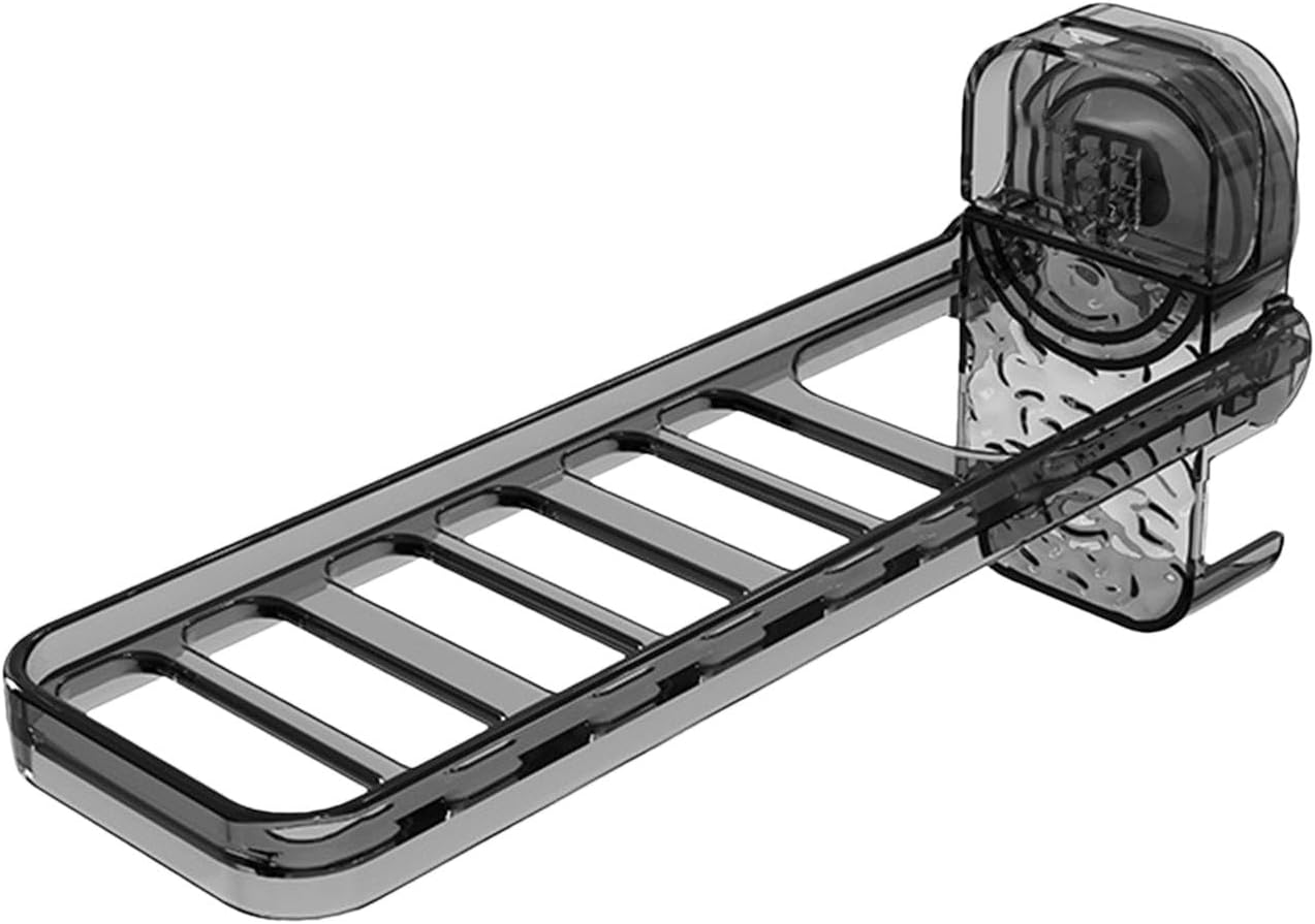 Laundry Drying Rack Wall Mount Clip On Clothes Dryer Bar, 6 Holes, | Clothes Drying Rack for Outdoor Camping, Hotel, Student Apartments, Travel, Hotel Stays, Business Trips, Household