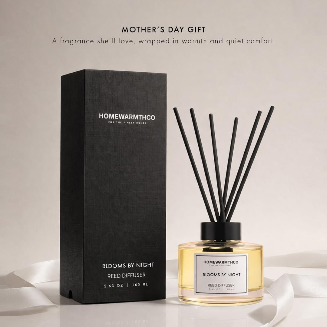 Clean Linen Reed Diffuser Set - Luxury Fragrance Reed Diffusers for Home. Office, Bathroom, Kitchen and Home Decor - Long-Lasting Scent with Non-Toxic Oils (5.63 oz, 160ml)