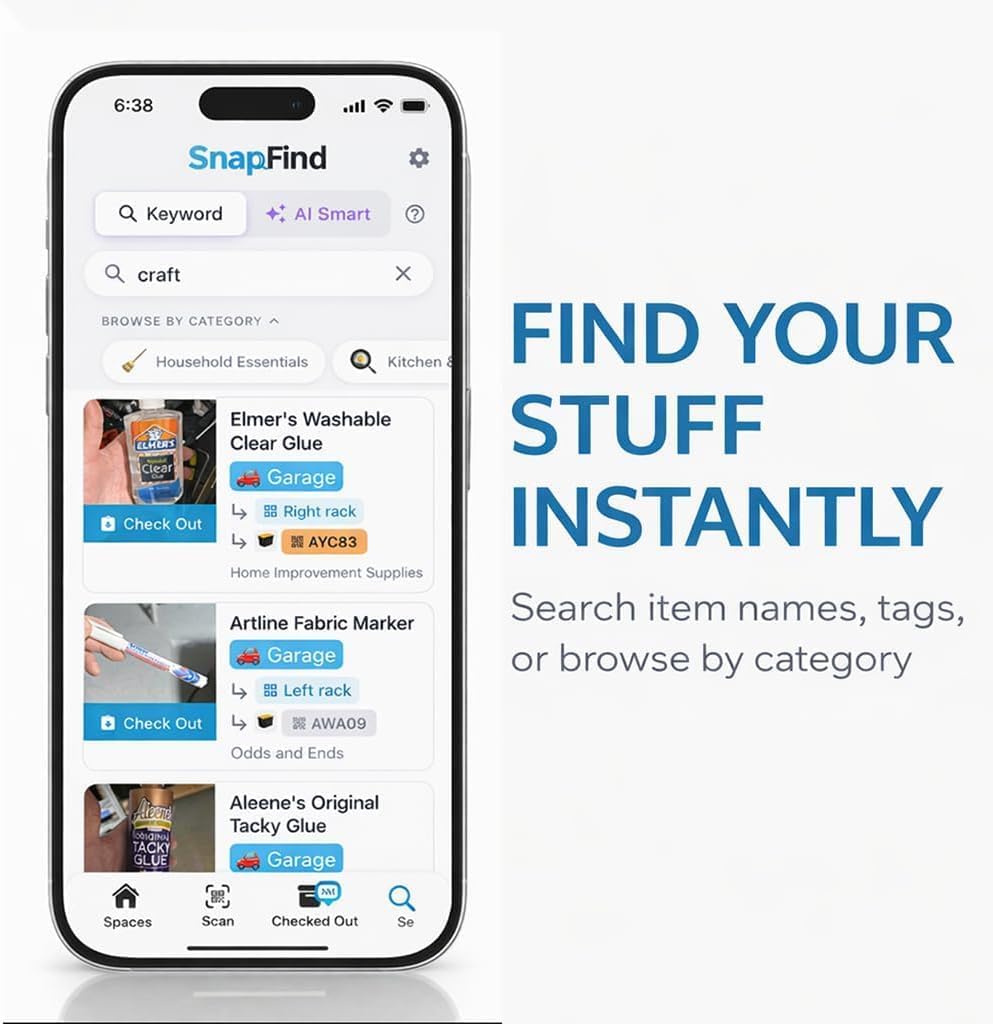 Moving Labels for Boxes – 108 Smart QR Code Stickers with AI Auto-Labeling, No Typing – Color-Coded Moving Box Labels – iOS & Android App – 2.5" x 2.5"