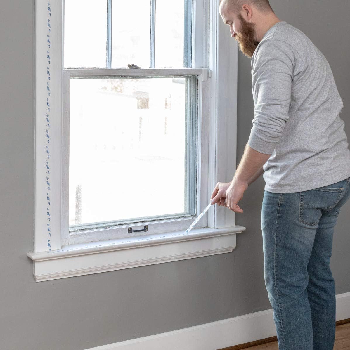 Duck Brand Indoor 5-Window Shrink Film Insulator Kit, 62-Inch x 210-Inch, 286217