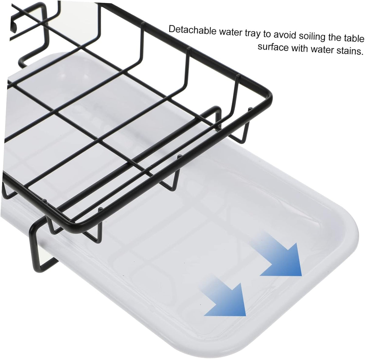 1pc Wall-Mounted Kitchen Sponge Holder and Drainage Rack Dual-Purpose for Dishcloths and Cleaning Tools Space-Saving Design and Construction