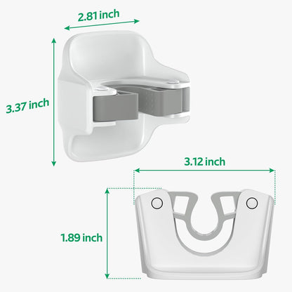reliahom Broom Holder Wall Mount Mop Grippers organizer wall hanging, 3Pack | No Drilling Self Adhesive Easy install Anti-Slip Mop Broom Hanger Storage Rack for Kitchen,Laundry Room,Garden,Garage