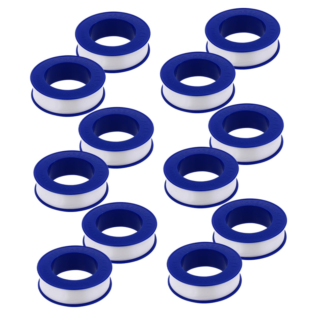 MAGICLULU 12rolls PTFE Pipe Thread Tape Plumbers Sealing Tape for Water Leaks for Shower and Plumbing Applications