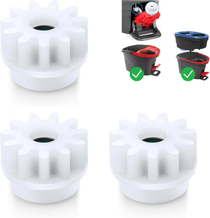 2 Pcs Spin Mop Bucket Replacement Gear Compatible with Ocedar Mop Bucket Pedal Only One Way Bearing Repair Parts