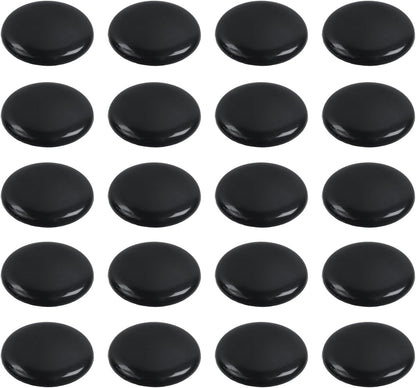 Antrader 1.5 Inch Self-Stick Furniture Round Felt Pads Wood Floor Protectors – Protect Your Hard Floors from Furniture Scratches, Pack of 48, Black